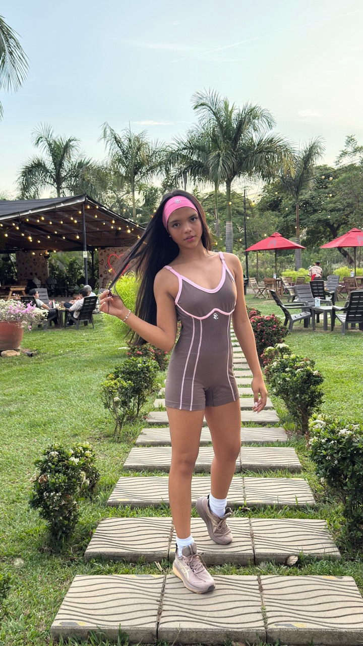 Enterizo Seamless Open Back